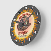 Ronde Horloge de pompier du Nebraska (Angle)