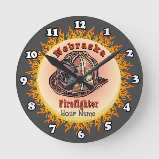 Ronde Horloge de pompier du Nebraska (Recto)