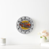 Ronde Horloge de pompier How I Roll (Maison)