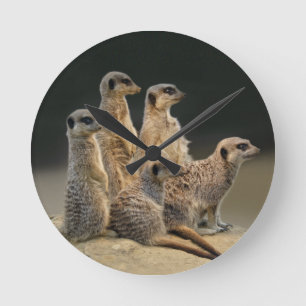 Ronde Horloge de portrait de famille