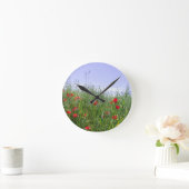 Ronde Horloge de pré de pavot (Maison)