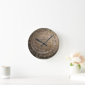 Ronde Horloge de référence de Quandeaster Fourteener USG (Maison)