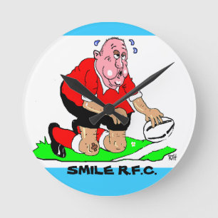 RONDE HORLOGE DE RUGBY