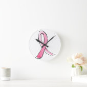 Ronde horloge de sensibilisation au cancer du sein (Maison)