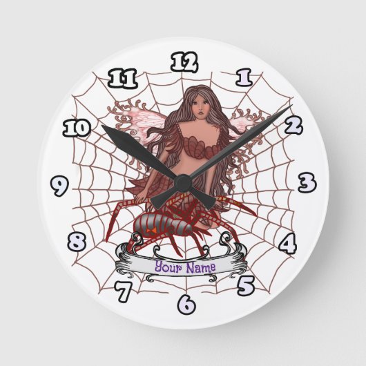 Ronde Horloge de Spider Fairy (Recto)