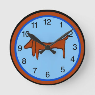 Ronde Horloge de teckel