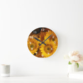 Ronde Horloge de tournesol (Maison)