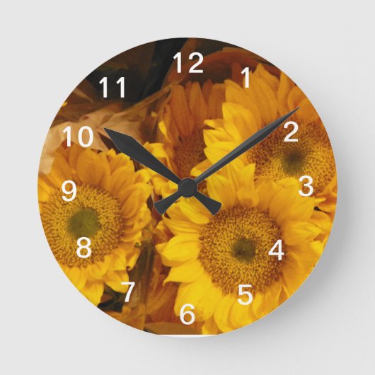 Ronde Horloge de tournesol (Recto)