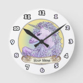 Ronde Horloge de Violet Unicorne (Recto)