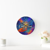 Ronde 🪐 Horloge décorative Cosmic Connection (Maison)