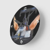 Ronde Horloge des flammes (Angle)