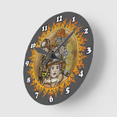 Ronde Horloge des Frères pompiers (Angle)