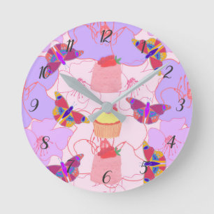 Ronde Horloge des papillons sociaux