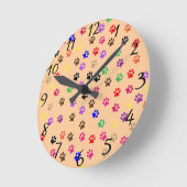 Ronde Horloge des pattes (Angle)