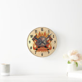 Ronde Horloge des pompiers en service (Maison)