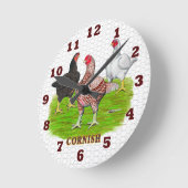 Ronde Horloge des poulets de Cornouailles (Angle)