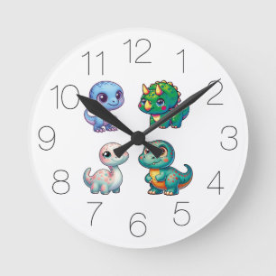 Ronde Horloge Dino