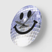 Ronde Horloge Disco Ball (Angle)