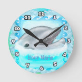 Ronde horloge Dolphin Play (Recto)
