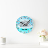 Ronde Horloge Dolphin Play (Maison)