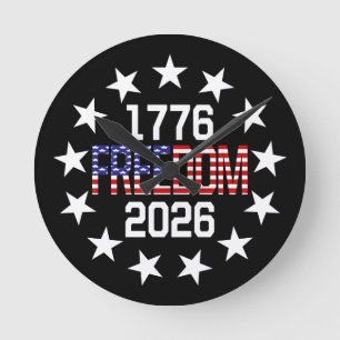 Ronde Horloge du 250e anniversaire de la liberté des Éta