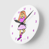 Ronde Horloge du danseur de ballon (Angle)
