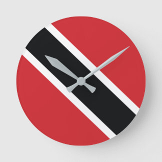 Ronde Horloge du drapeau national de Trinité-et-Tobago