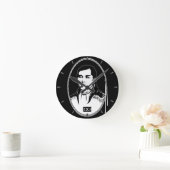 Ronde Horloge du héros métis Chef des Métis Cuthbert Gra (Maison)