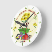 Ronde Horloge du jardin (Angle)