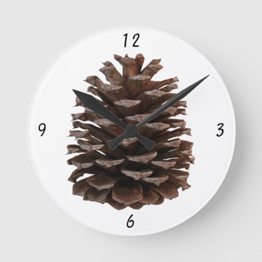 Ronde Horloge du mur de forêt (Recto)