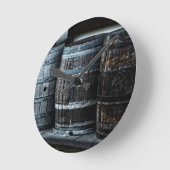 Ronde Horloge du mur du barillet (Angle)