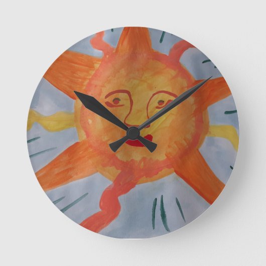 Ronde Horloge du mur du soleil (Recto)
