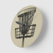 Ronde horloge du panier de golf (Angle)