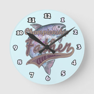 Ronde Horloge du père de pêche