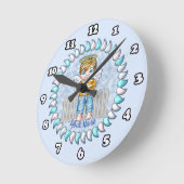 Ronde Horloge du petit ange (Angle)