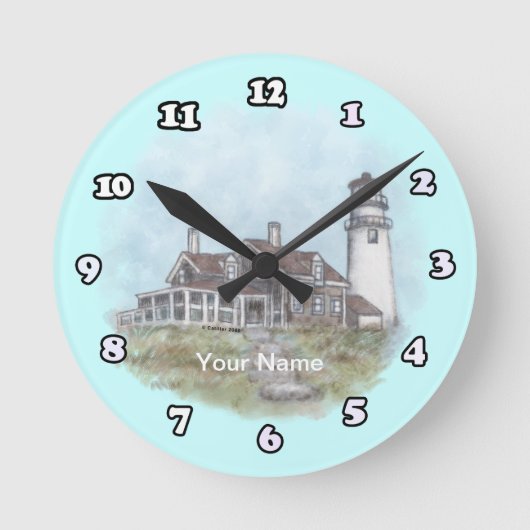 Ronde Horloge du phare du Cap Cod (Recto)