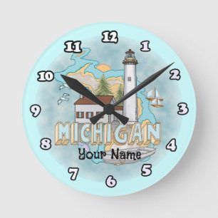 Ronde Horloge du phare du Michigan