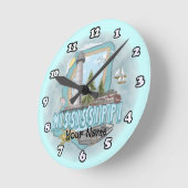 Ronde Horloge du phare du Mississippi (Angle)