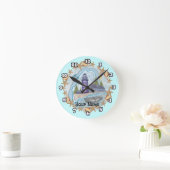 Ronde Horloge du phare Maine Shells (Maison)