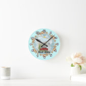 Ronde Horloge du phare Minnesota Shells (Maison)