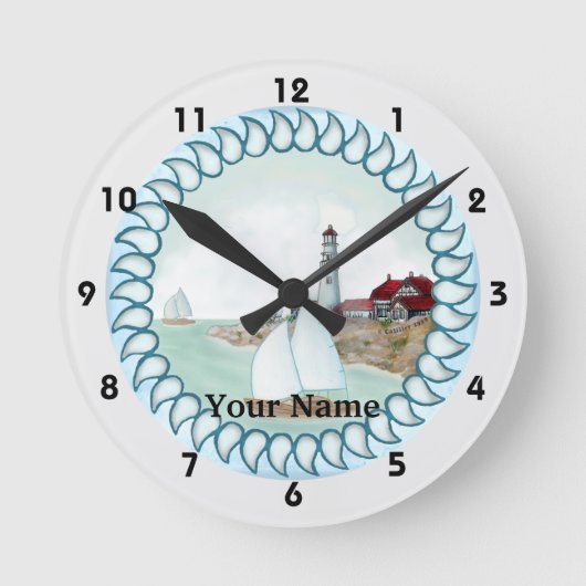 Ronde Horloge du phare Rocky (Recto)