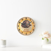 Ronde Horloge du pompier à la retraite (Maison)