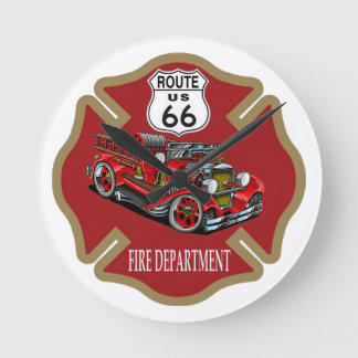 Ronde Horloge du service d'incendie Route 66