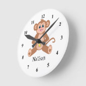 Ronde Horloge du singe (Angle)