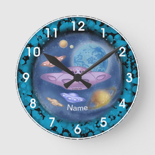 Ronde Horloge du voyage en navette spatiale (Recto)