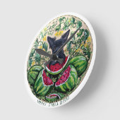 Ronde Horloge écossaise Terrier Melon (Angle)