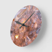 Ronde Horloge en cristal quartz (Angle)