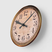 Ronde Horloge en laiton (Angle)