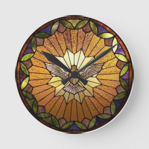Ronde Horloge en Verre Cathédral Saint-Esprit