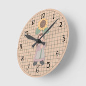 Ronde Horloge Été de Campagne (Angle)